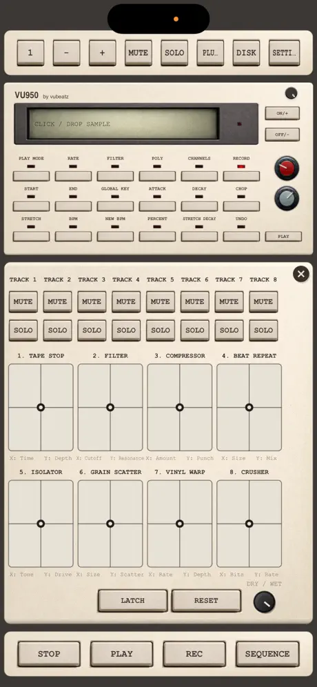 VU950 screenshot 4