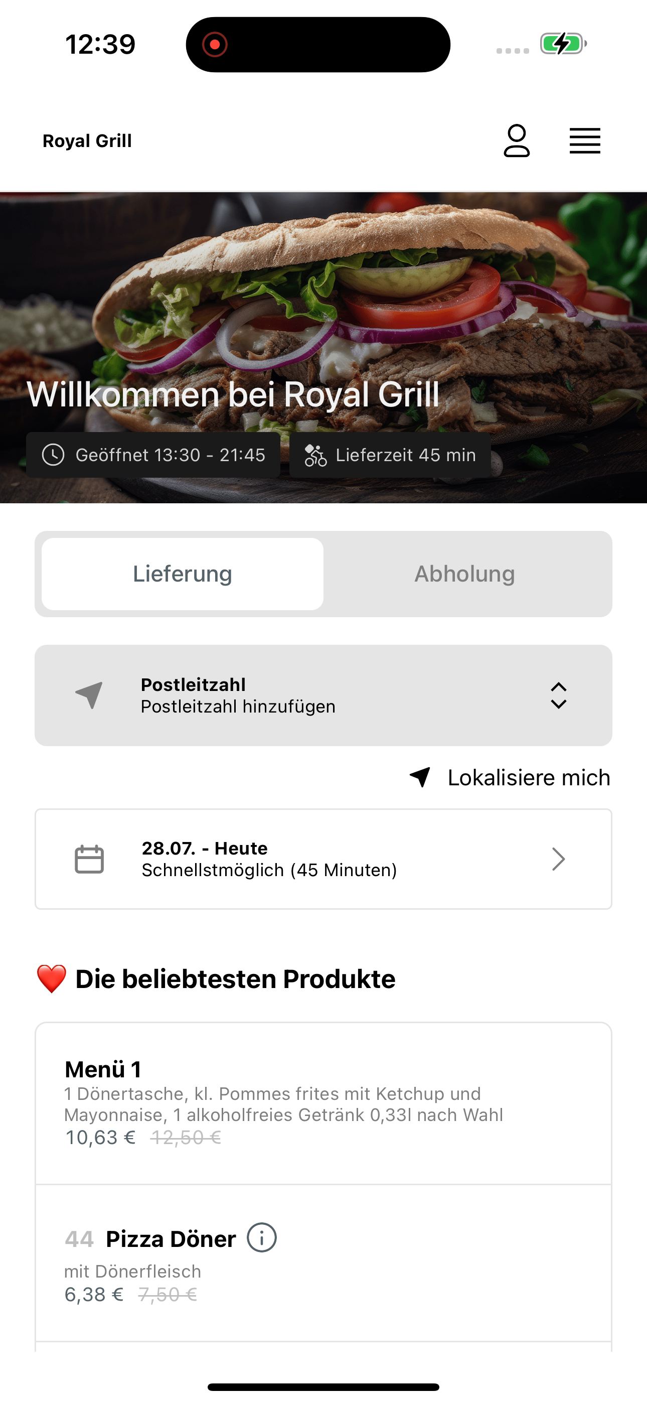 Royal Grill DE screenshot 2