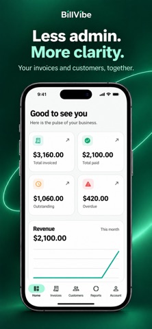 Invoice Maker - BillVibe — скриншот 1