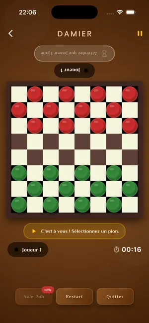 Damier: Classic Checkers Pro screenshot 4