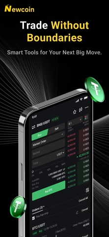 NewCoin: Trade BTC & Crypto iPhone screenshot