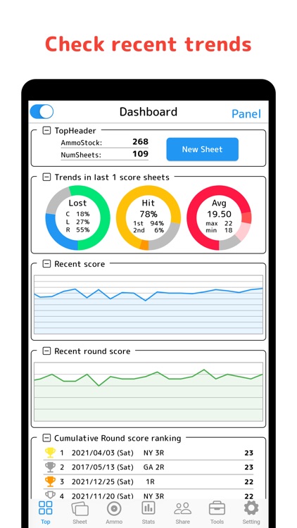 TrapShooting ScoreSheet