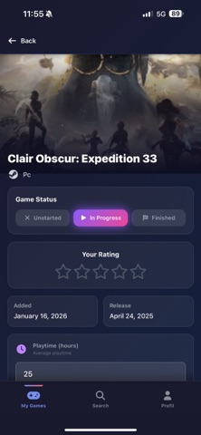 OrGameizer: Game Tracker Screenshot 3 of 8