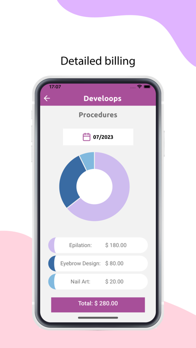 TopStudios - Schedule Screenshot