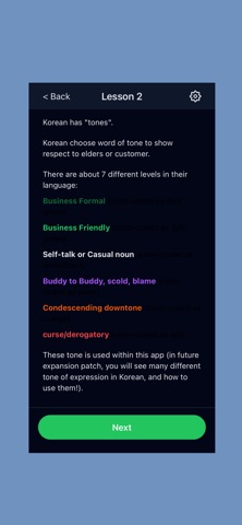 Self Learn Korean screenshot