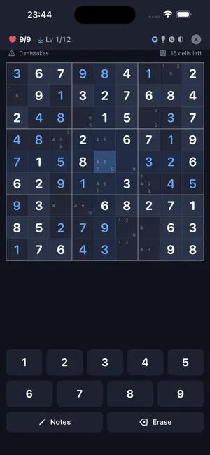 SudokuSpire screenshot 2