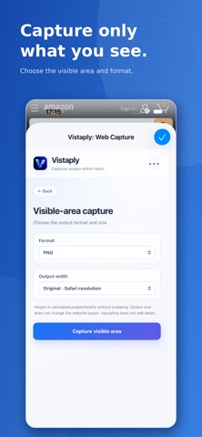 Vistaply: Web Capture Screenshot 4 of 6