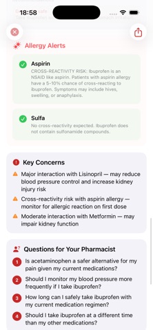 MedCheck - 药物相互作用检查 screenshot