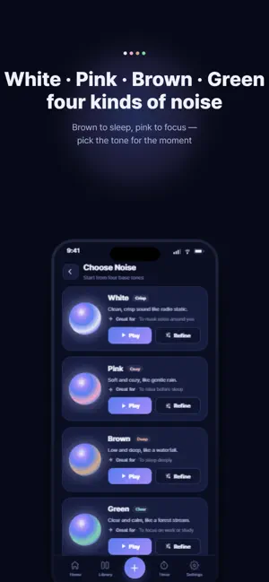 Noisery: Sleep & Focus Noise screenshot 2