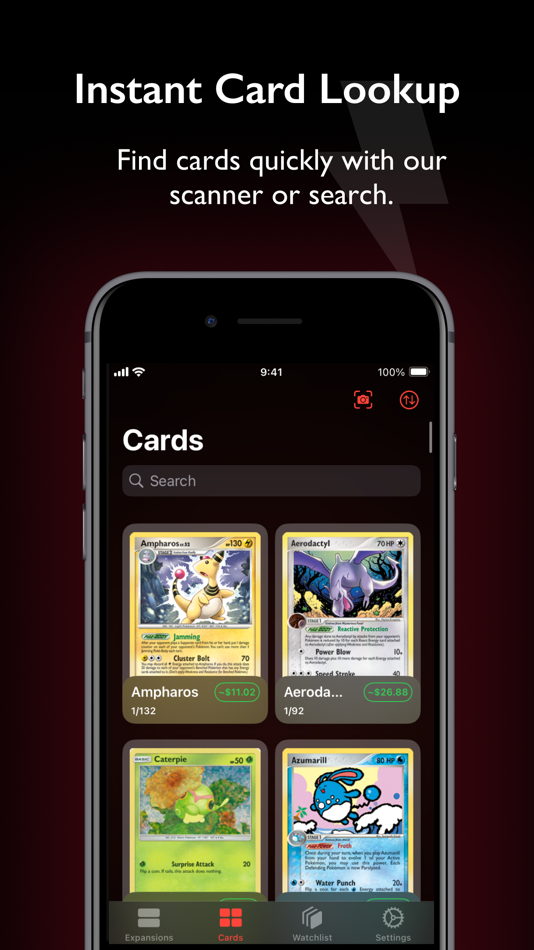 #2. Card Value Scanner: PokeScan (iOS) 作者: Stepan Zalis