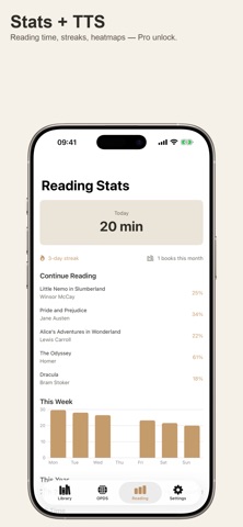 Marble: EPUB & PDF Reader Screenshot 6 of 6