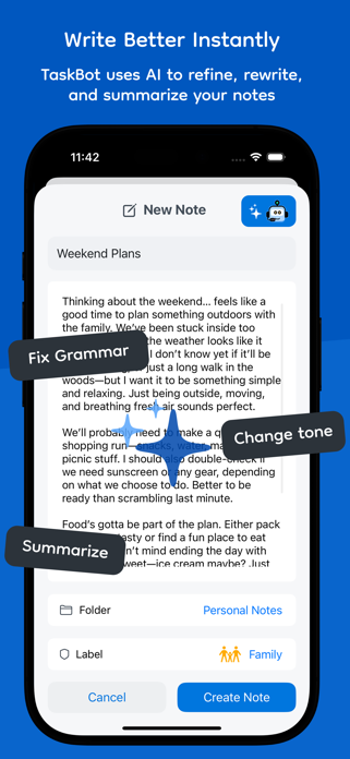 TaskBot AI Assistant Screenshot 6 of 10
