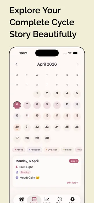 Celyra: Period & Cycle Tracker screenshot 4