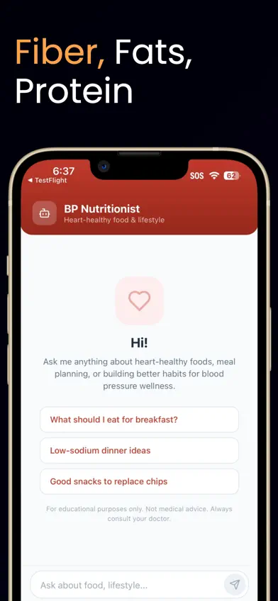 Blood Pressure AI Nutritionist screenshot 3