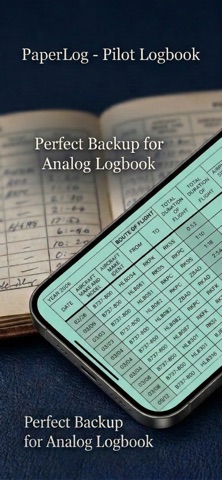 PaperLog - Pilot Logbook Screenshot 1 of 4