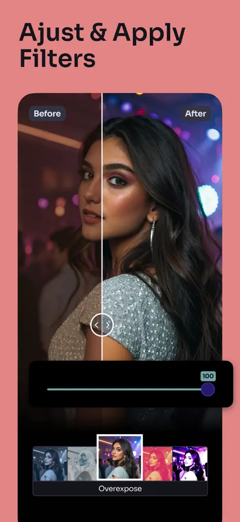 Photo Enhancer & Editor・Mirage - Photo & Video App | MWM