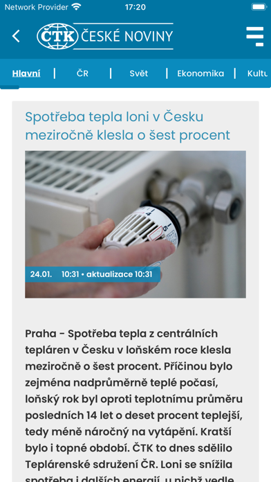 Screenshot #3 pour České noviny