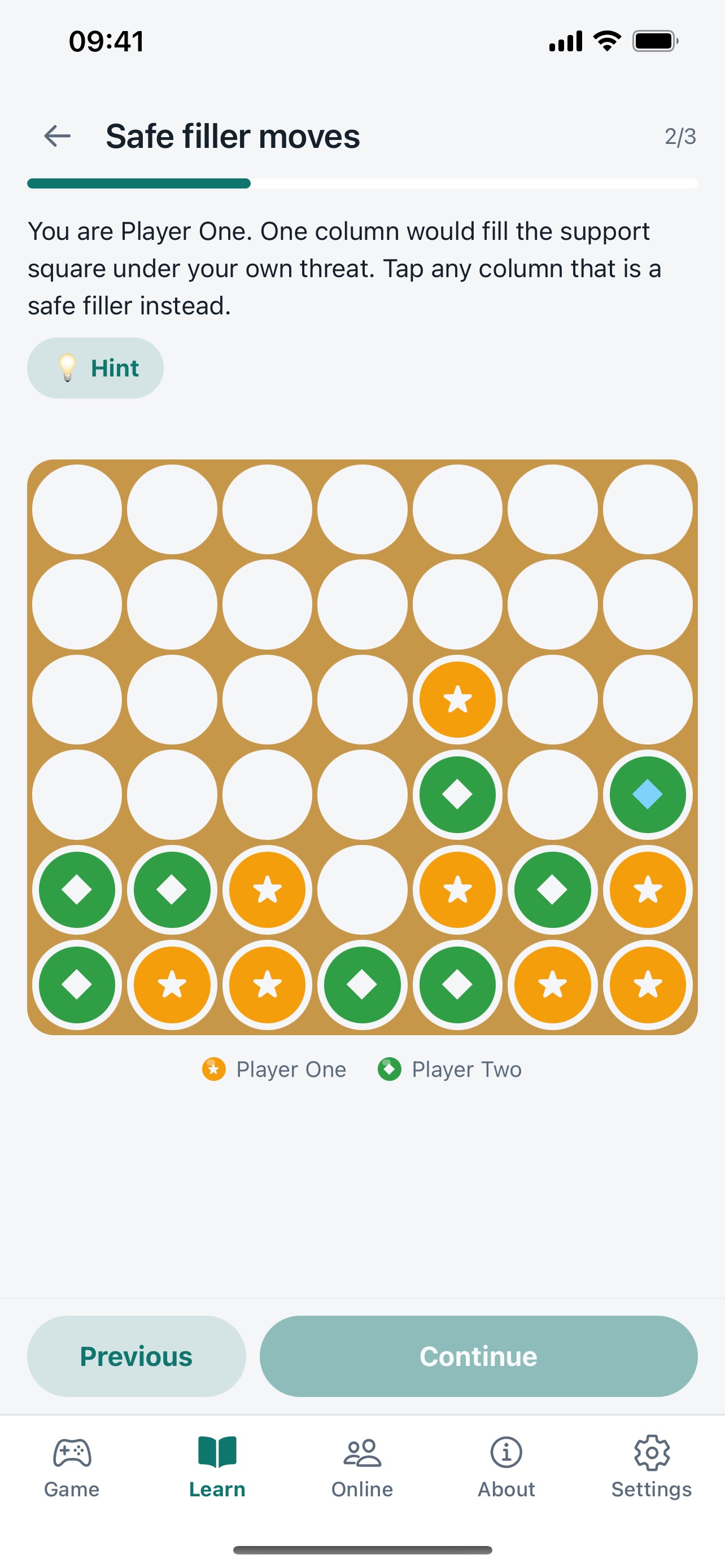 Screenshot 3 of Four in a Row Coach