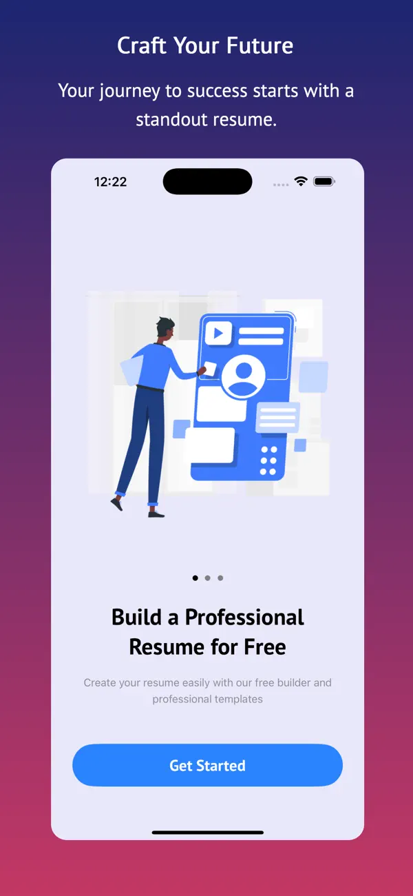 Screenshot #2 pour AI Resume Build & Apply Job
