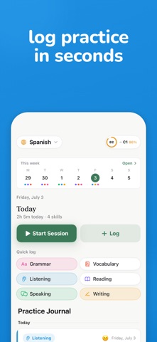 Sorrel: Language Study Diary Screenshot 3 of 8