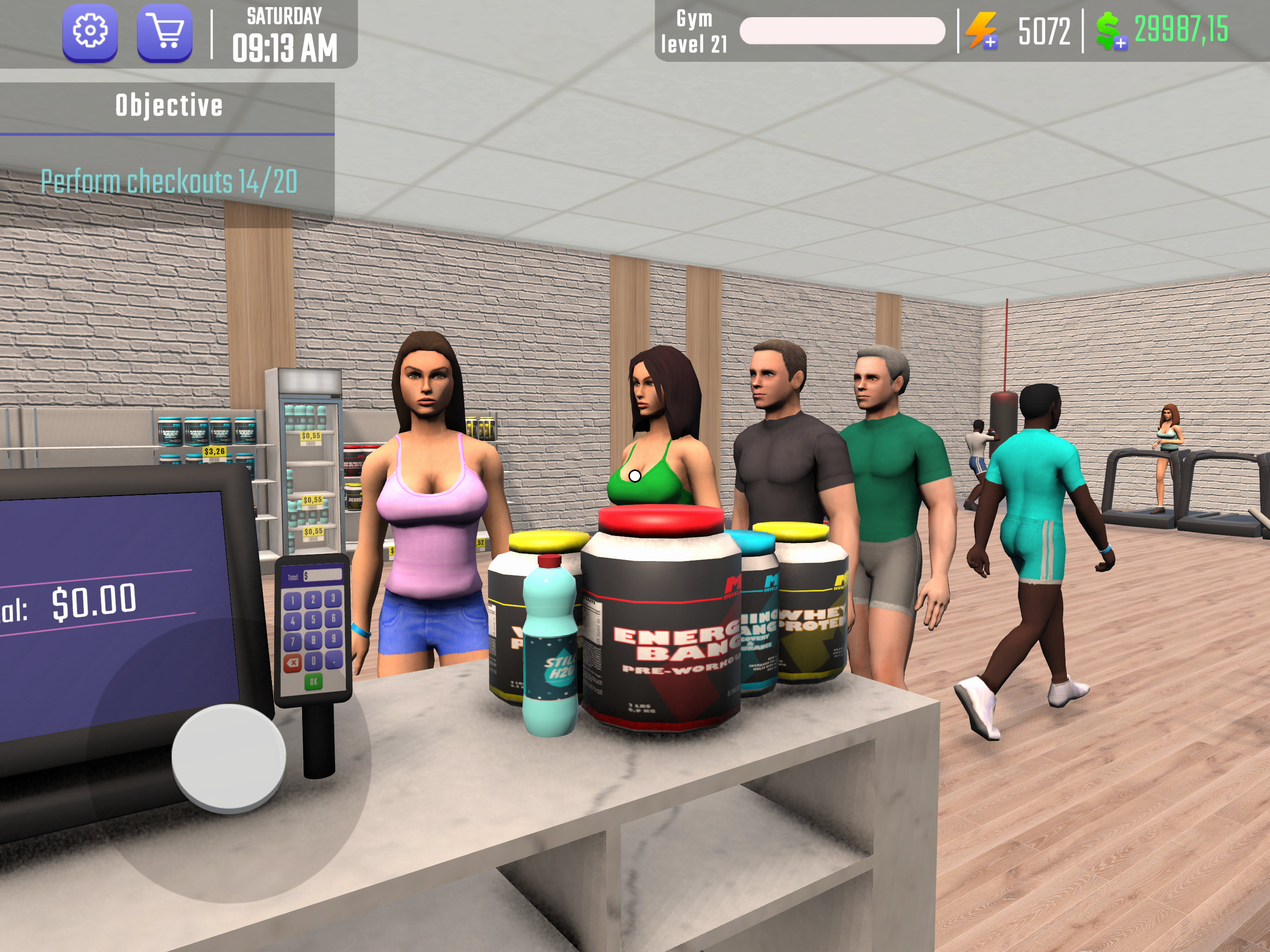 Fitness Gym Simulator Fit 3D