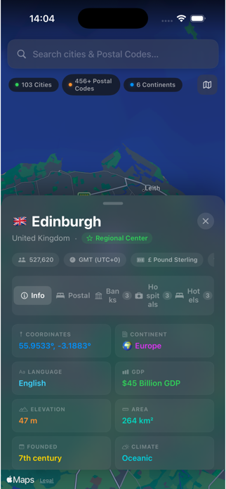 WorldMapApp Screenshot 7 of 10