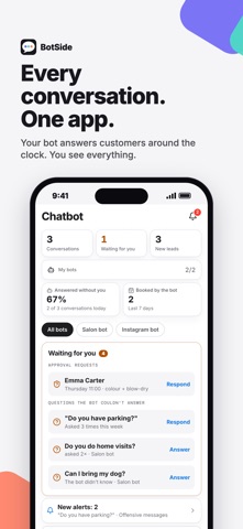 BotSide: Your Personal Chatbot Screenshot 1 of 7