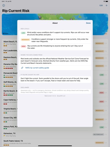 RipCurrent: Beach Safety iPad screenshot