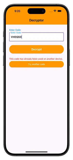Uncrypt screenshot 3