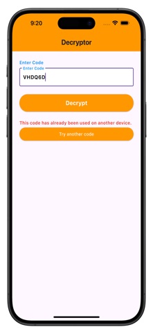 Uncrypt Screenshot 3 of 4