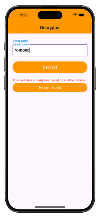 Uncrypt Screenshot 3 of 4