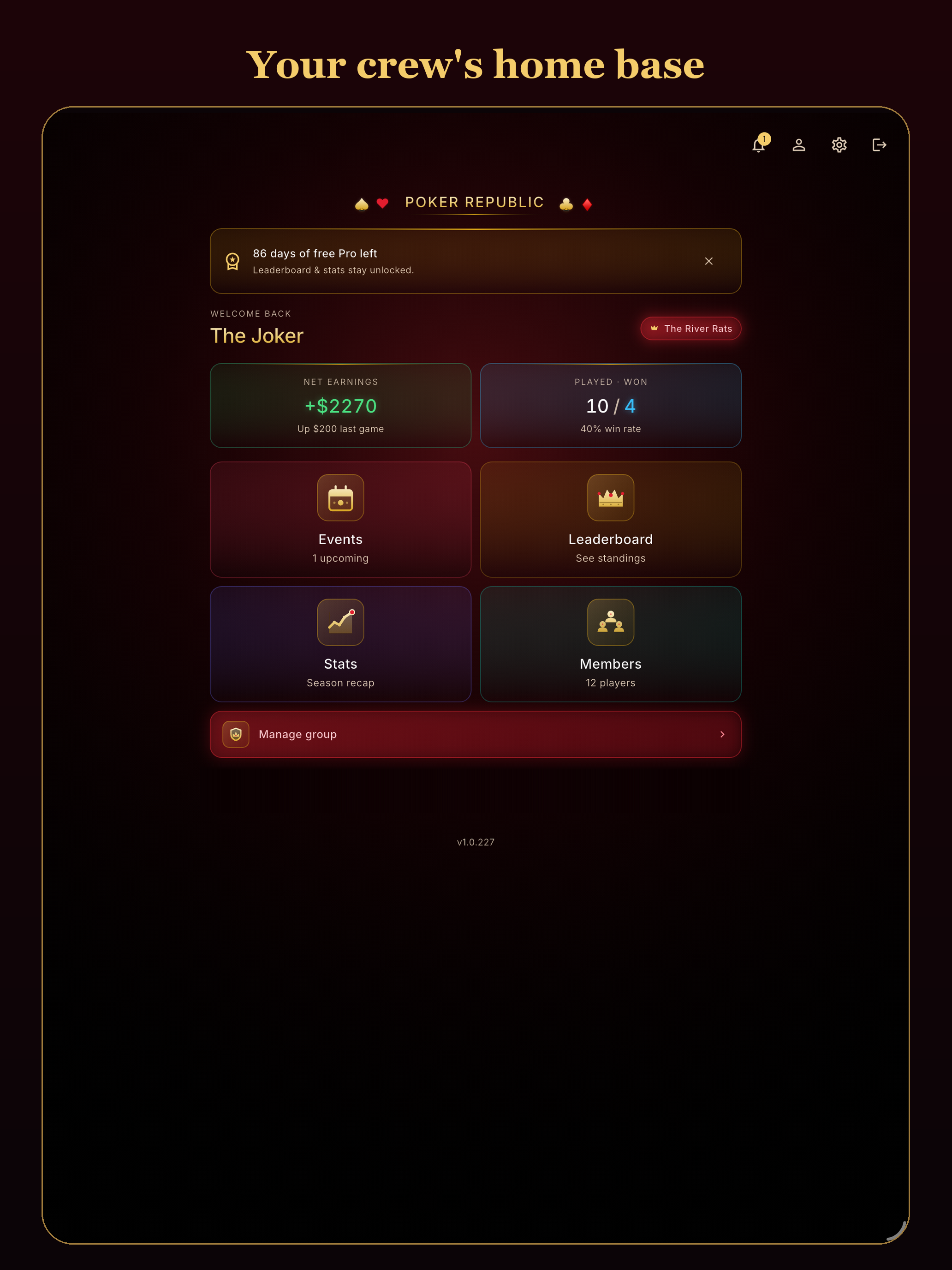 Poker Republic: Home Games screenshot 9