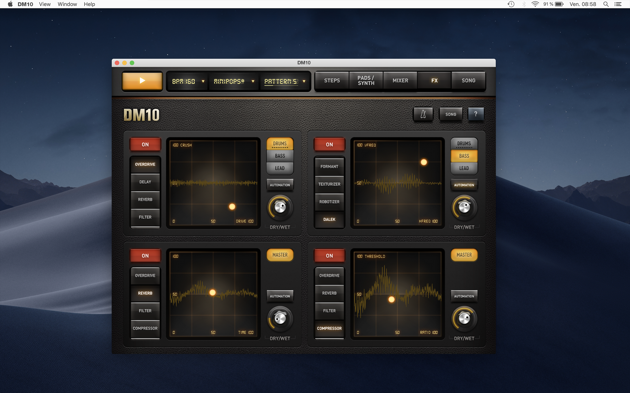DM10 - Drum & Synth Machine