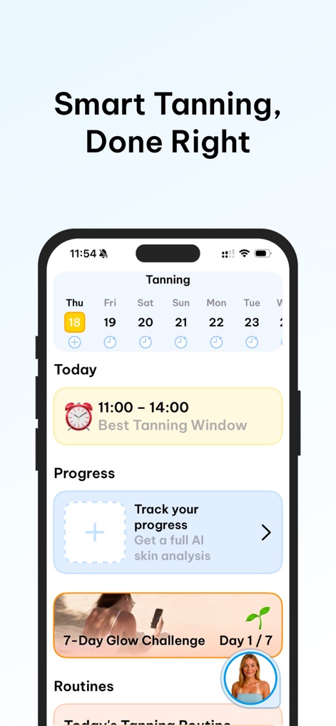 Tanny Tan: AI Sun-Safe Tanning - Travel App | MWM