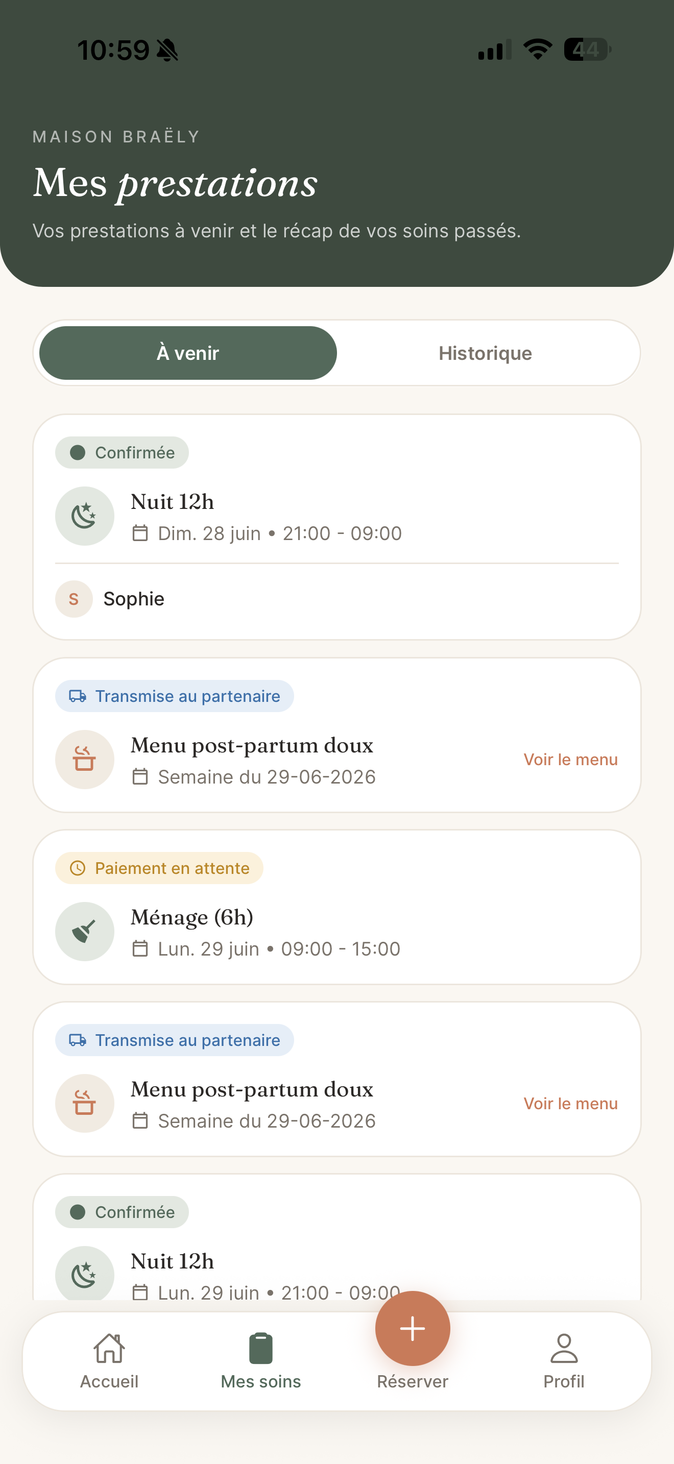 Maison Braëly - Soin postnatal screenshot 3