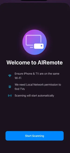 AIRemote - Universal TV Remote screenshot 1