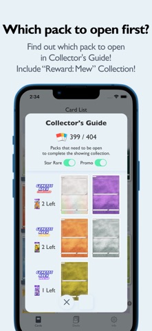 PTCGP Dex Pro: TCG Guide app screenshot