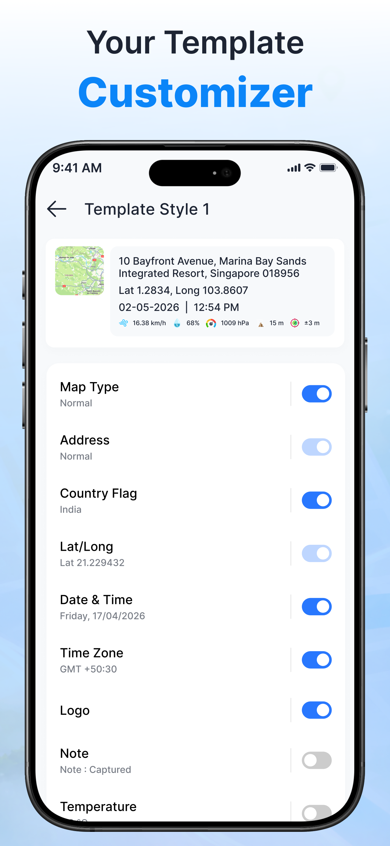 GeoMap - GPS Map Camera
