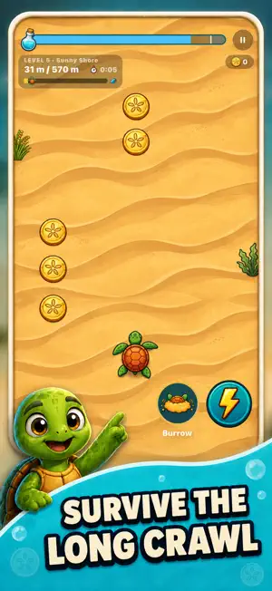 Turtle Escape: The Long Crawl screenshot 3