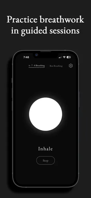 Breathify: Guided breathwork screenshot 1