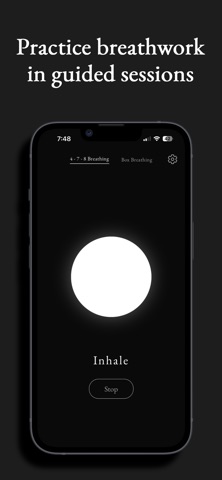 Breathify: Guided breathwork Screenshot 1 of 5