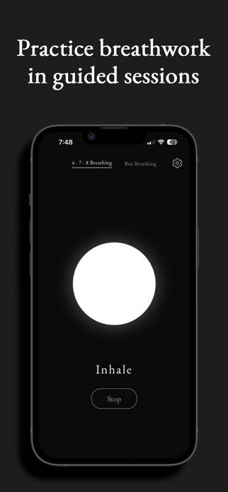 Breathify: Guided breathwork Screenshot 1 of 5