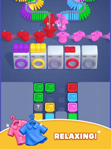 Laundry Time : Color Sort iPad screenshot