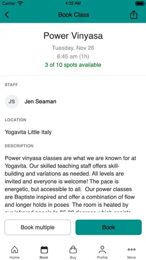 Yogavita Cle-Ohio screenshot 3