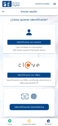 Mi Salud Digital CLM iPhone screenshot 4