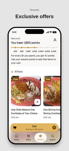 La Olla Mexican Cafe iPhone screenshot