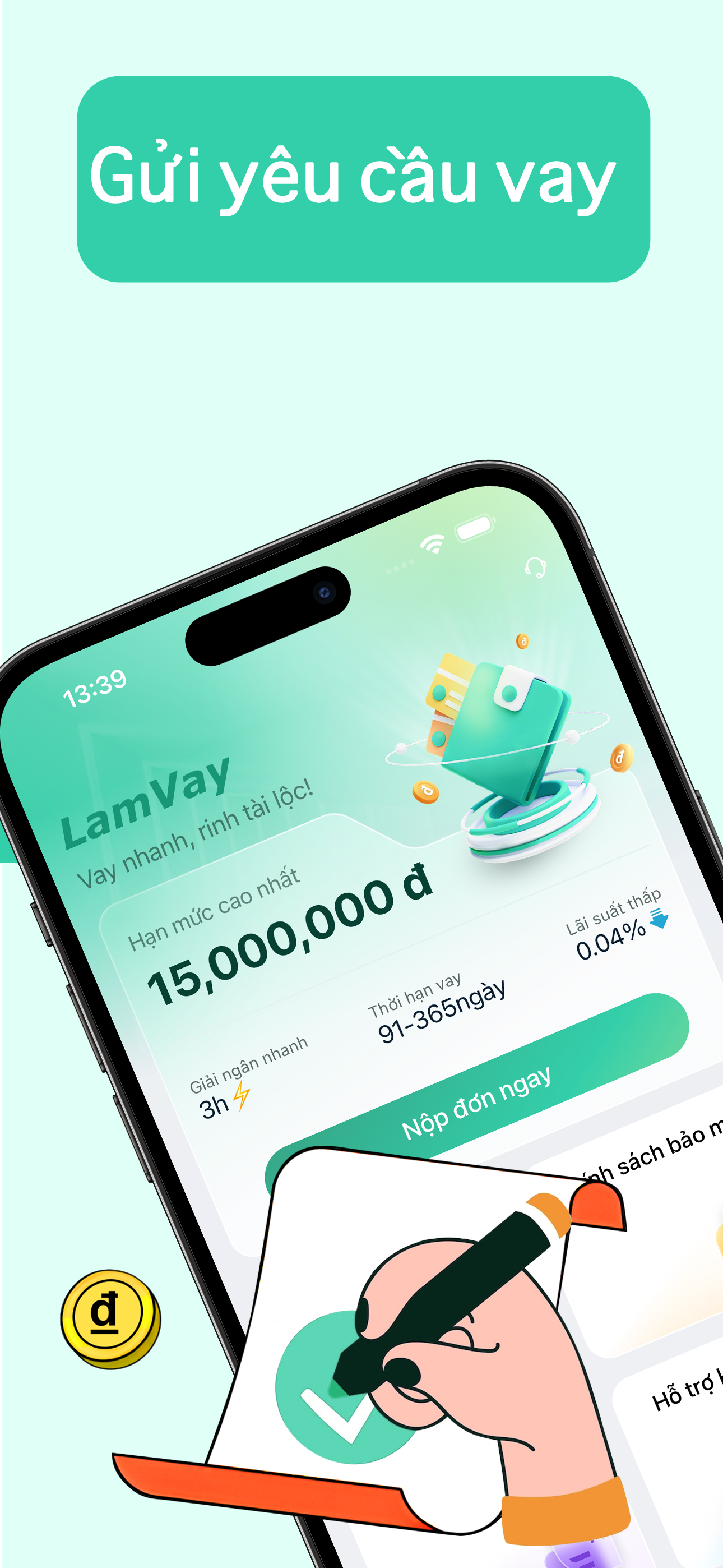 LamVay – Ứng dụng vay vốn
