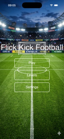GameFlickKickFootball screenshot