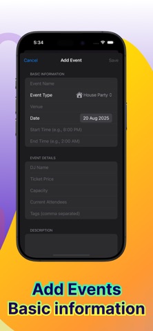 Music Party Chill iPhone screenshot