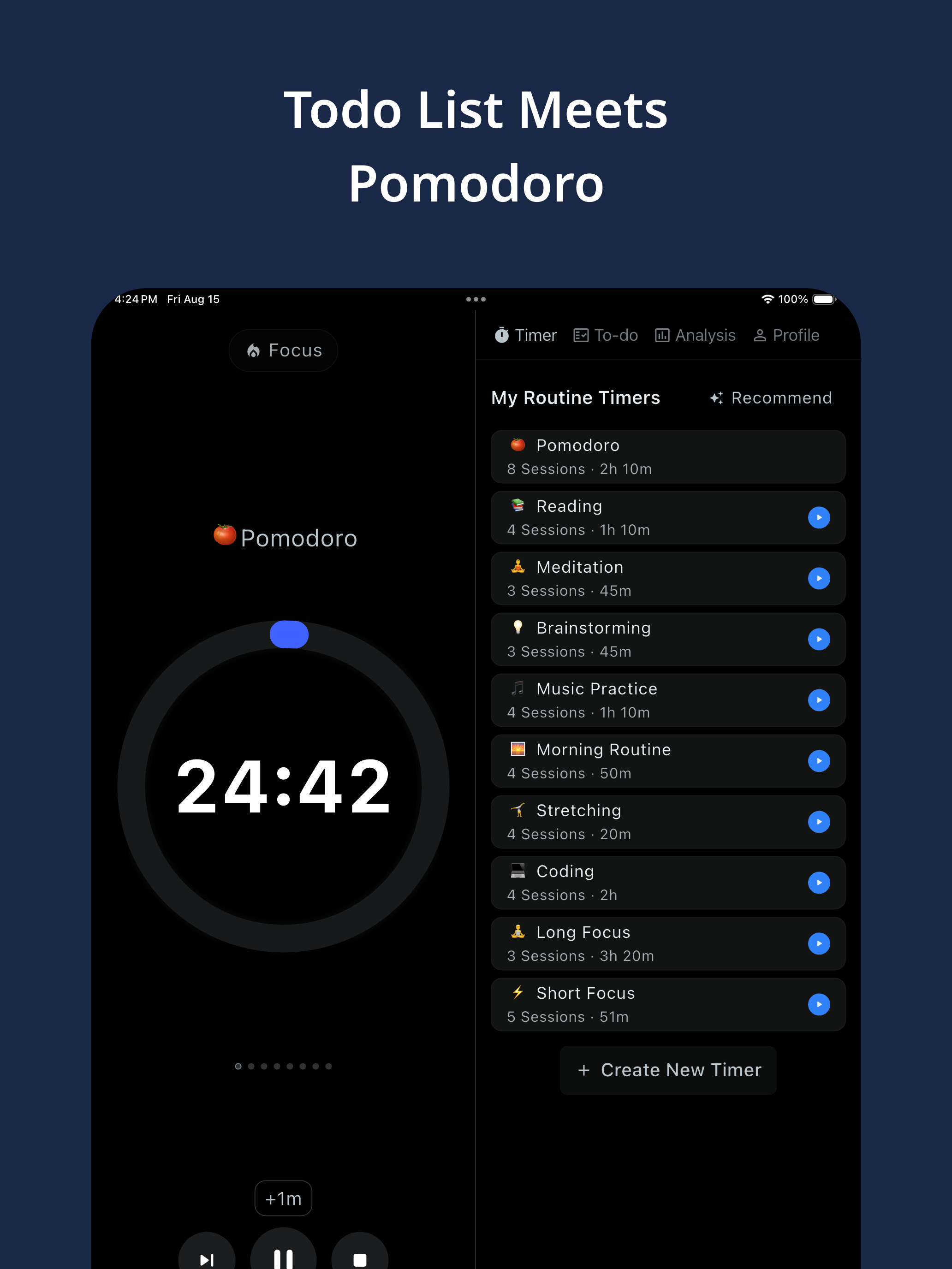 TodoTimer: Pomodoro Focus ADHD screenshot 18